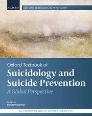 Cover Oxford Textbook of Suicidology and Suicide Prevention