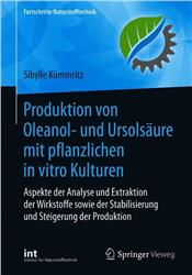 Cover Produktion von Oleanol- und Ursolsäure mit pflanzlichen in vitro Kulturen