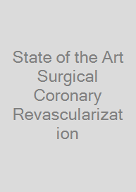Cover State of the Art Surgical Coronary Revascularization