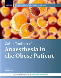 Cover Oxford Textbook of Anaesthesia for the Obese Patient