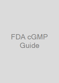 Cover FDA cGMP Guide