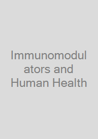 Cover Immunomodulators and Human Health