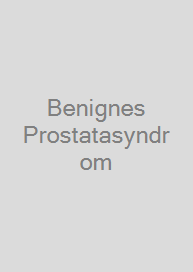 Cover Benignes Prostatasyndrom