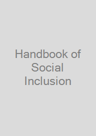 Handbook of Social Inclusion