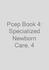 Cover Pcep Book 4: Specialized Newborn Care, 4