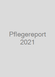 Cover Pflegereport 2021