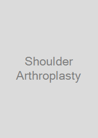 Cover Shoulder Arthroplasty