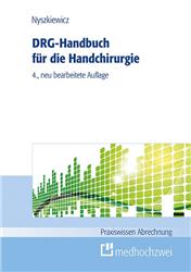 Cover DRG-Handbuch für die Handchirurgie