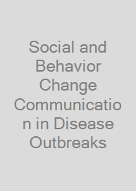 Cover Social and Behavior Change Communication in Disease Outbreaks