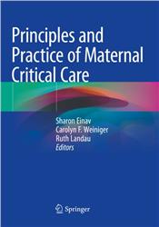 Cover Principles and Practice of Maternal Critical Care