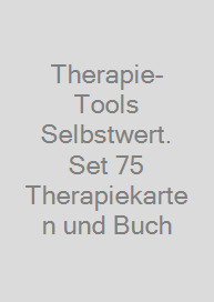 Cover Therapie-Tools Selbstwert. Set 75 Therapiekarten und Buch