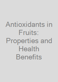 Antioxidants in Fruits: Properties and Health Benefits
