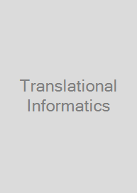Translational Informatics