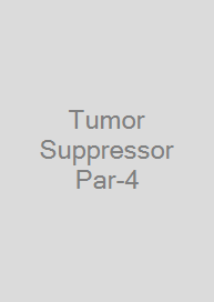 Cover Tumor Suppressor Par-4