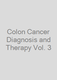 Cover Colon Cancer Diagnosis and Therapy Vol. 3