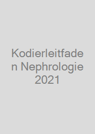 Cover Kodierleitfaden Nephrologie 2021