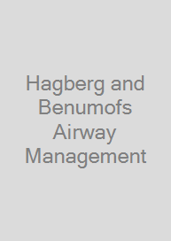 Hagberg and Benumofs Airway Management