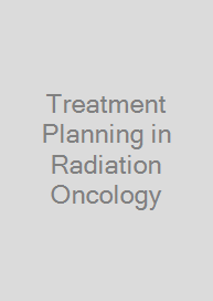 Treatment Planning in Radiation Oncology