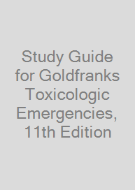Cover Study Guide for Goldfranks Toxicologic Emergencies, 11th Edition