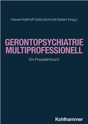 Cover Gerontopsychiatrie multiprofessionell