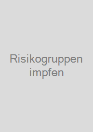 Cover Risikogruppen impfen