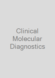 Cover Clinical Molecular Diagnostics