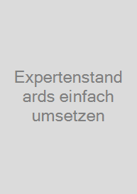 Cover Expertenstandards einfach umsetzen