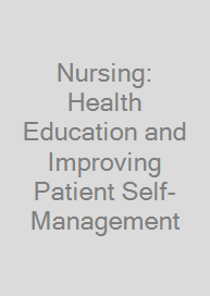 Cover Nursing: Health Education and Improving Patient Self-Management