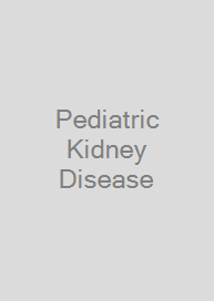 Cover Pediatric Kidney Disease