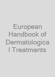 Cover European Handbook of Dermatological Treatments
