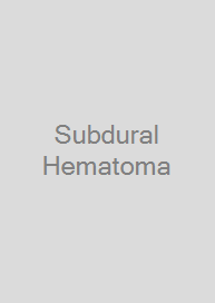 Cover Subdural Hematoma