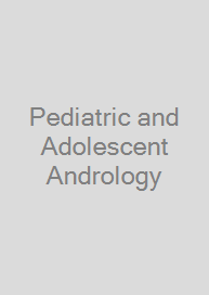 Cover Pediatric and Adolescent Andrology