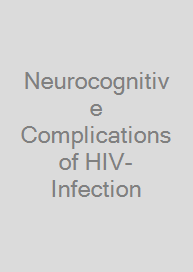 Cover Neurocognitive Complications of HIV-Infection