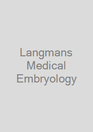 Cover Langmans Medical Embryology