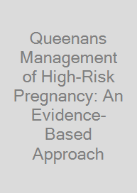 Cover Queenans Management of High-Risk Pregnancy: An Evidence-Based Approach
