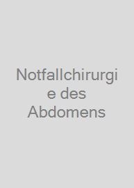 Cover Notfallchirurgie des Abdomens