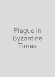 Cover Plague in Byzantine Times