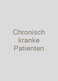 Chronisch kranke Patienten