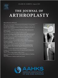 Cover Journal of Arthroplasty