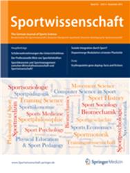 Cover Sportwissenschaft