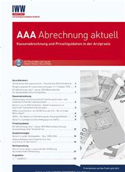 Cover Abrechnung aktuell