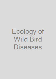 Cover Ecology of Wild Bird Diseases