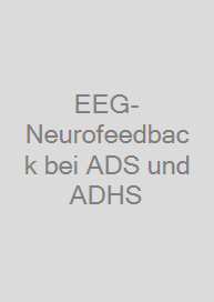 Cover EEG-Neurofeedback bei ADS und ADHS