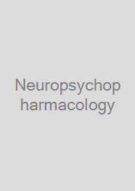Cover Neuropsychopharmacology