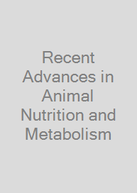 Cover Recent Advances in Animal Nutrition and Metabolism