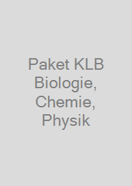 Paket KLB Biologie, Chemie, Physik