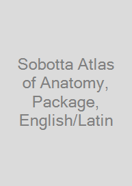 Sobotta Atlas of Anatomy, Package, English/Latin