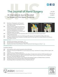 Cover Journal of Hand Surgery, Am. Vol.
