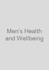 Cover Men’s Health and Wellbeing