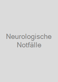 Cover Neurologische Notfälle